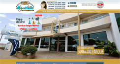 Desktop Screenshot of aguavivahotel.com.br